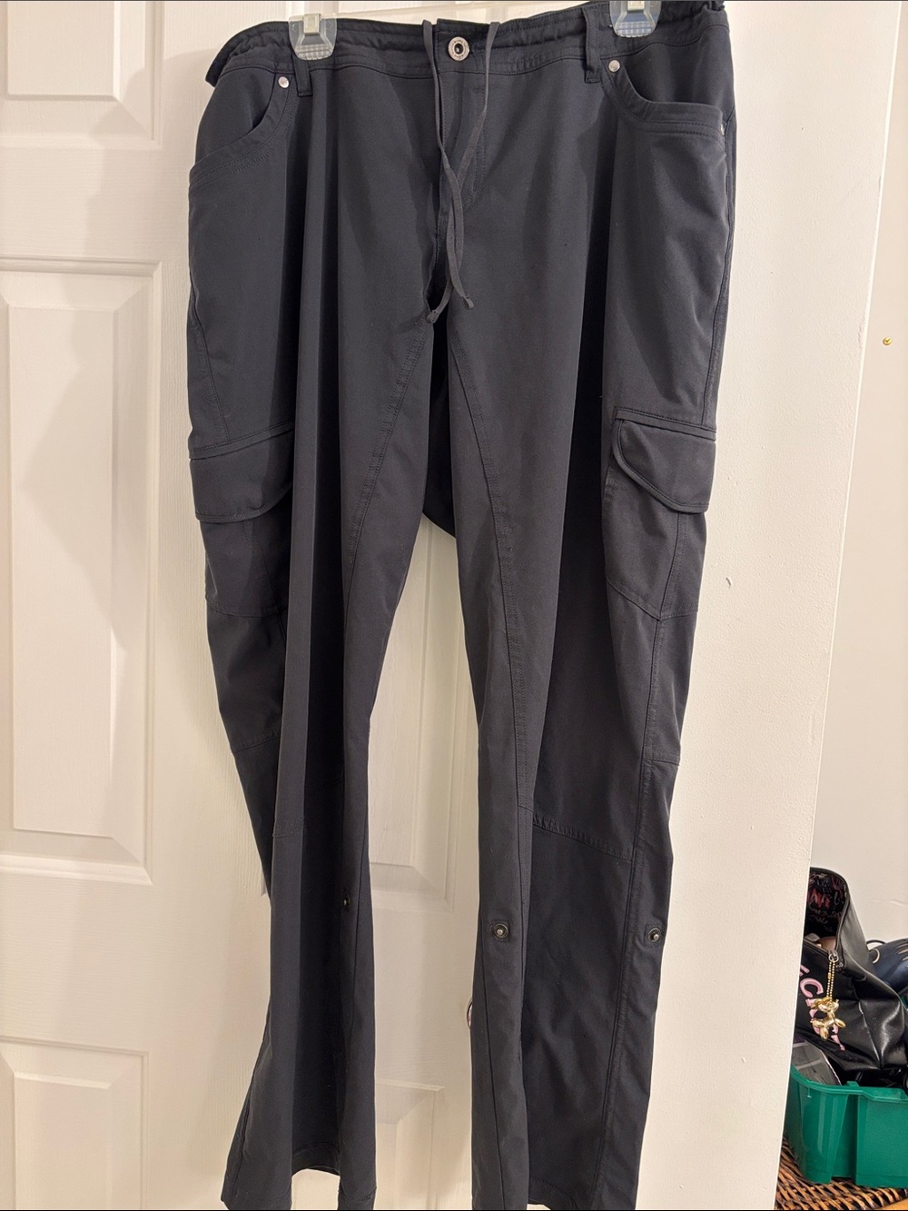 Kuhl Women's Black Cargo Track Pants
